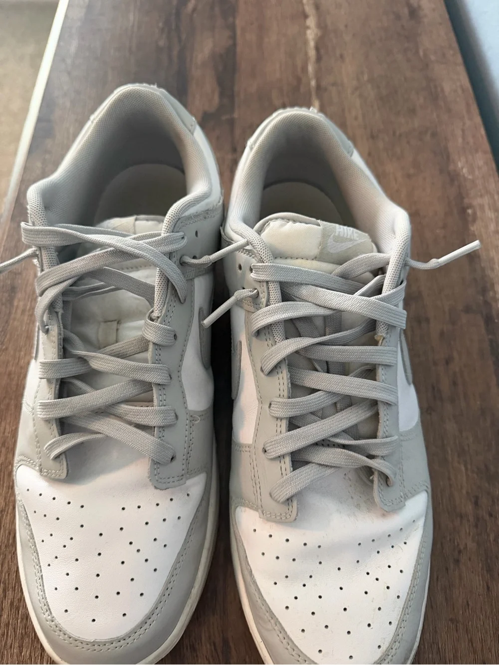 Nike Sneakers in Light Gray and White, Men’s size 13